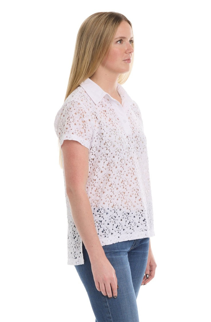 Wilt Short Sleeve Lace Polo