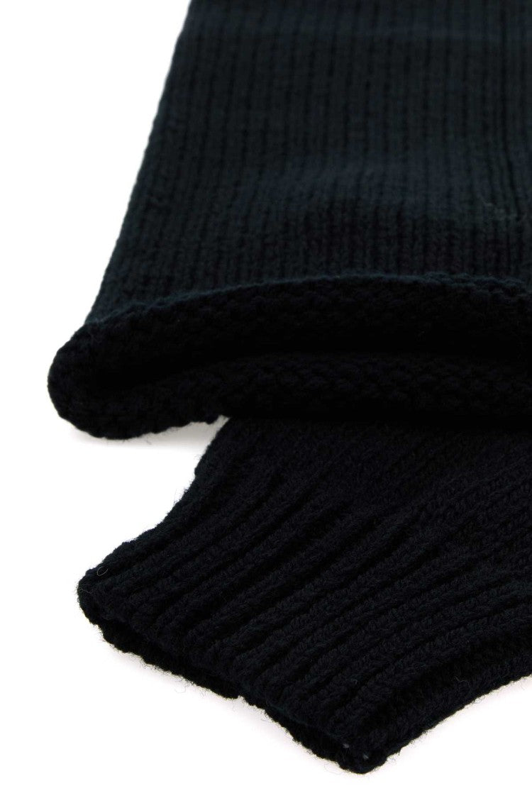 Dries Van Noten Black Wool Sleeves