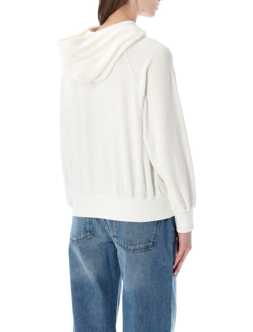Polo Ralph Lauren Hoodie Spugna Bear White Hoodie