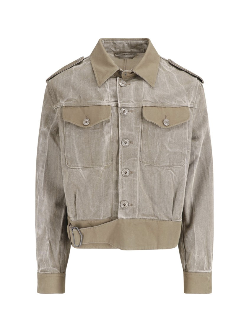Our Legacy Battle Cropped Cotton Jacket