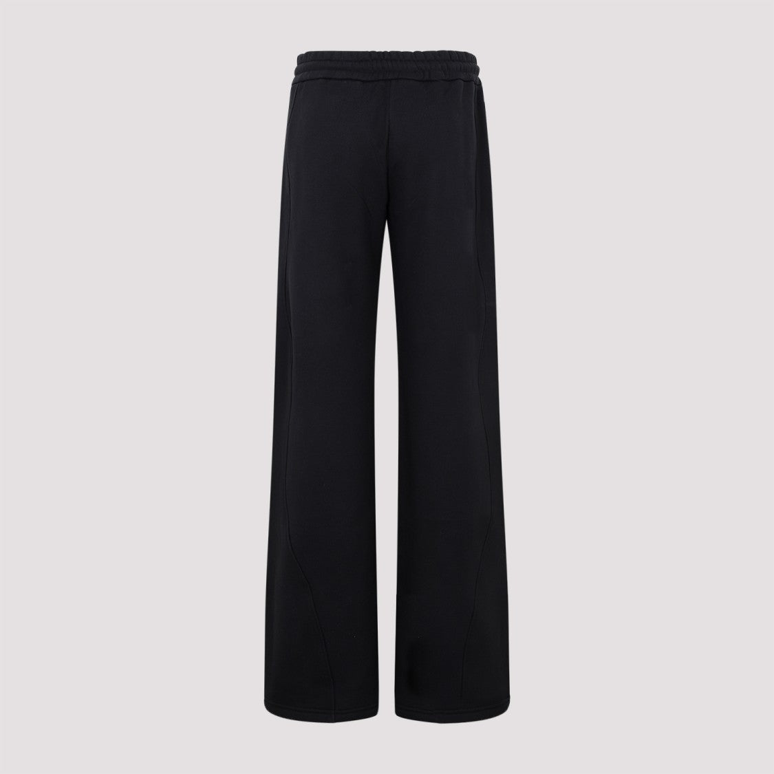 Off-White Black Round Cotton Sweatpant