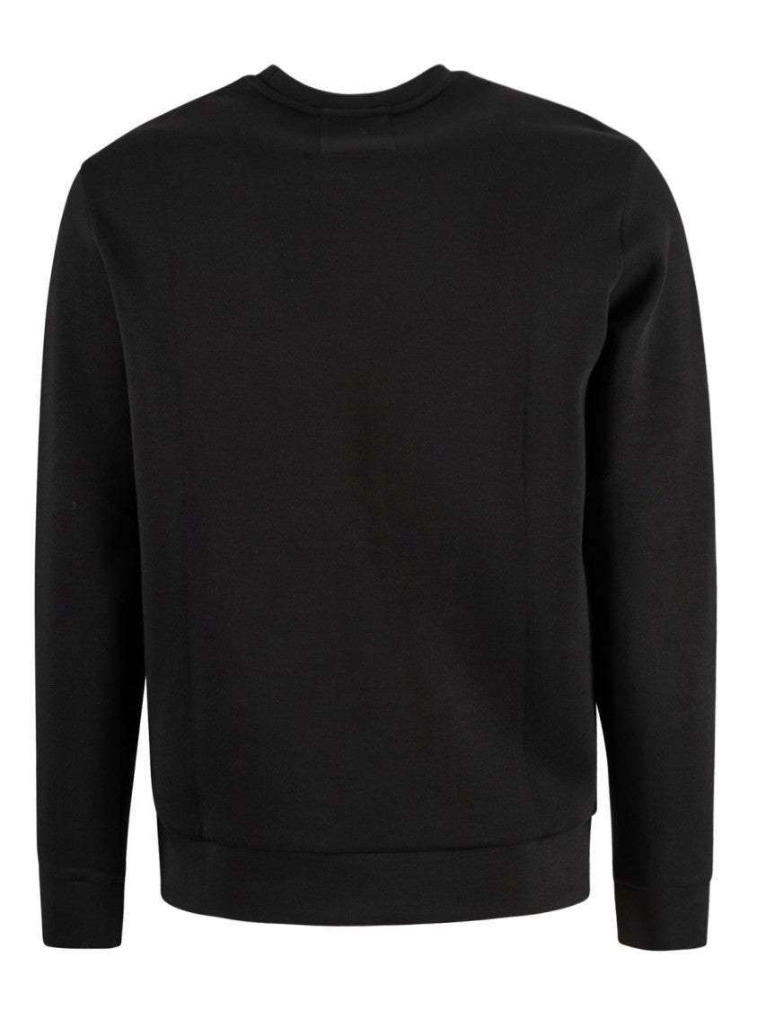 Emporio Armani Tailored Black Crewneck Sweatshirt