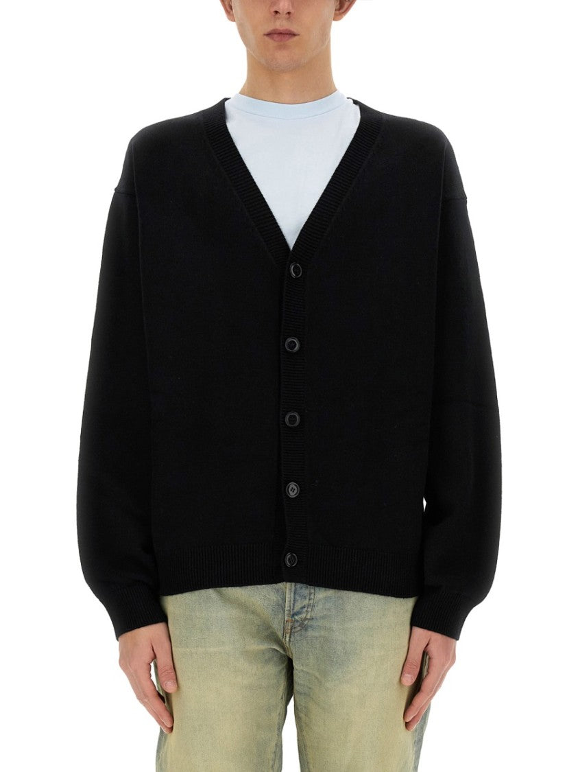 Kenzo Cardigan With Embroidered Tiger Academy