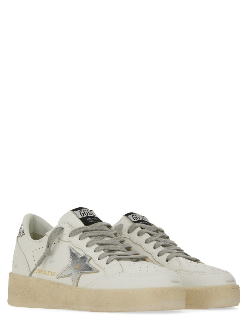 Golden Goose Ballstar Smooth Leather Sneakers