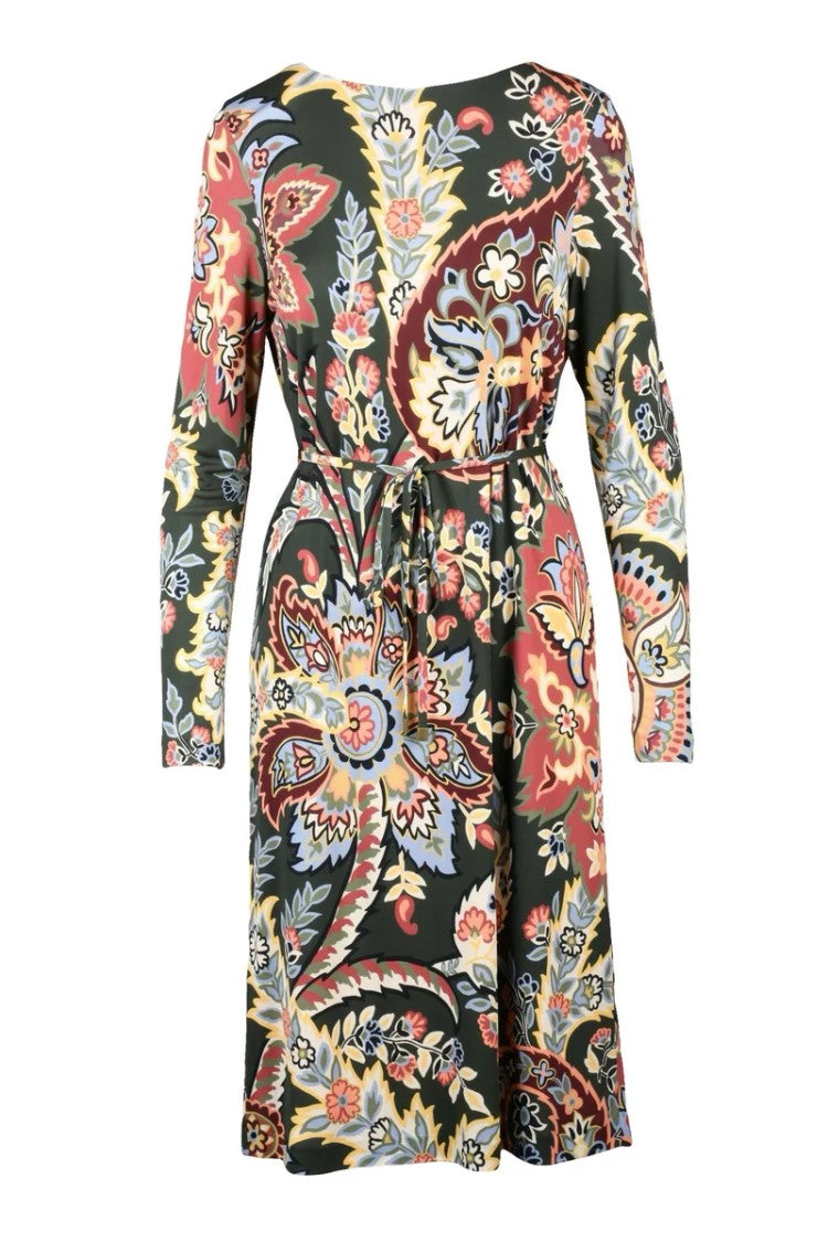 Etro Midi Dress Viscose - Multicolor