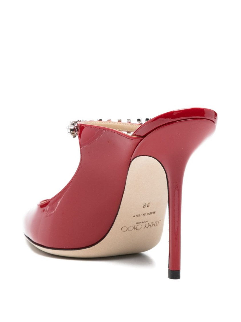 Jimmy Choo Pointed Toe Patent Leather Flats