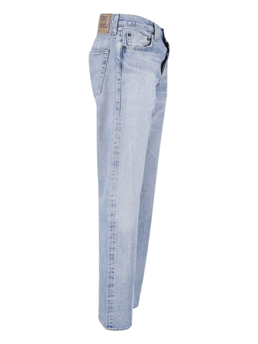 Levi's Strauss Blue 501 80S Straight-Leg Denim Jeans