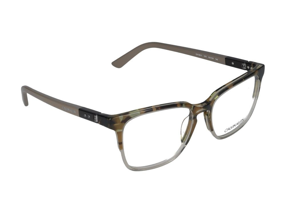 Calvin Klein Eyeglasses Ck19511 279 Crystal Taupe/Khaki Tortois 53/16/140