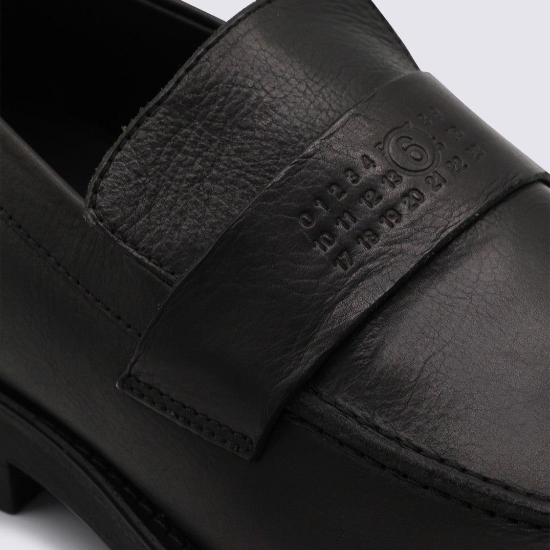 Mm6 By Maison Margiela Flat Shoes Black