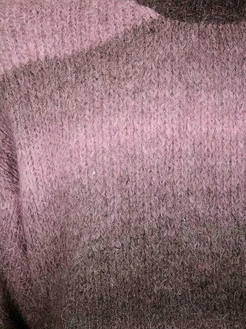 Diesel Gradient Pattern Knitted Sweater