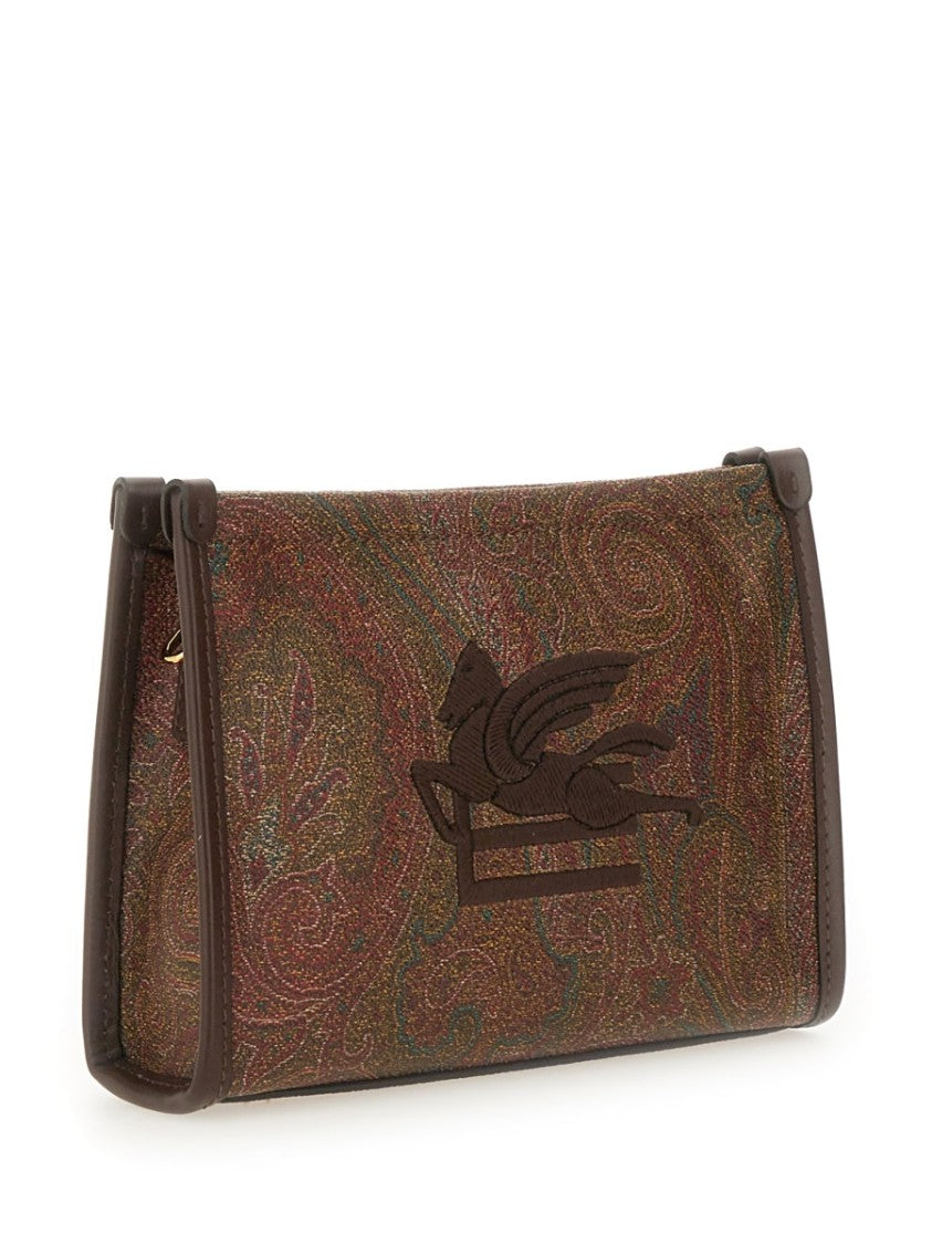 Etro Dpp Pouch "Arnica" With Pegasus