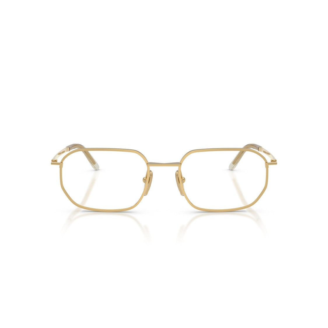 Prada 0Pr D51v Thin Gold Metal Frame Sunglasses