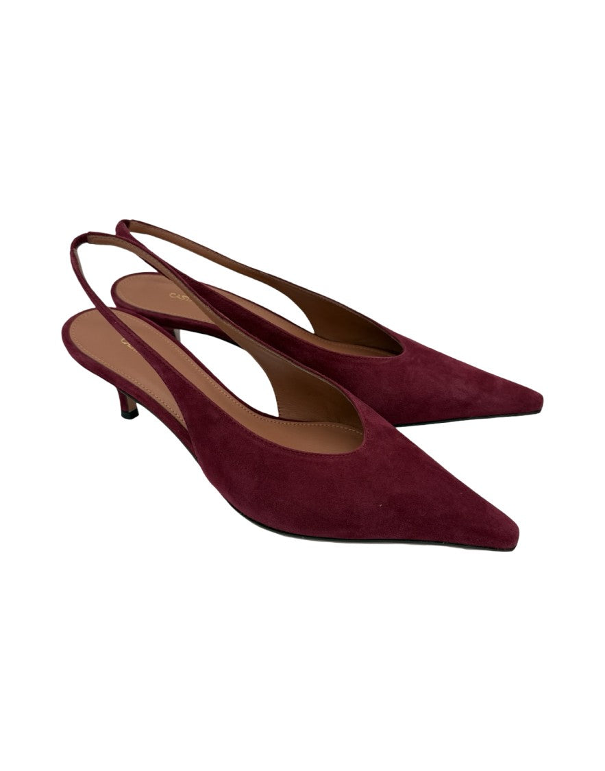 Castagna Pointed Toe Slingback Pumps