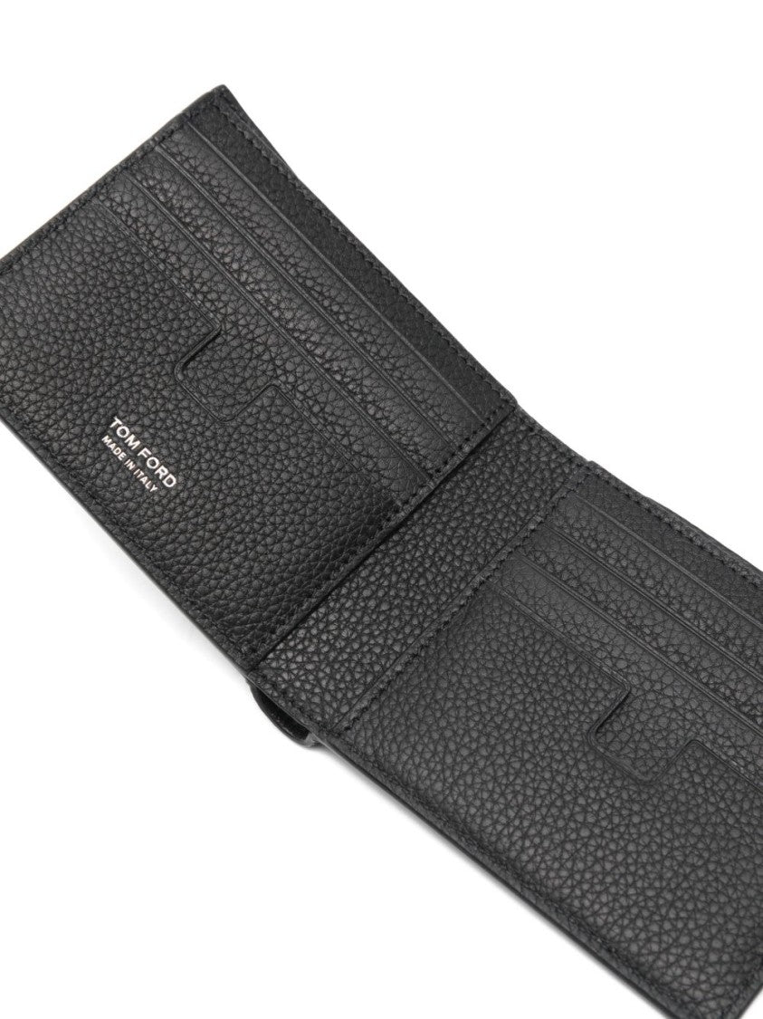 Tom Ford Textured Calf Leather Bifold Wallet