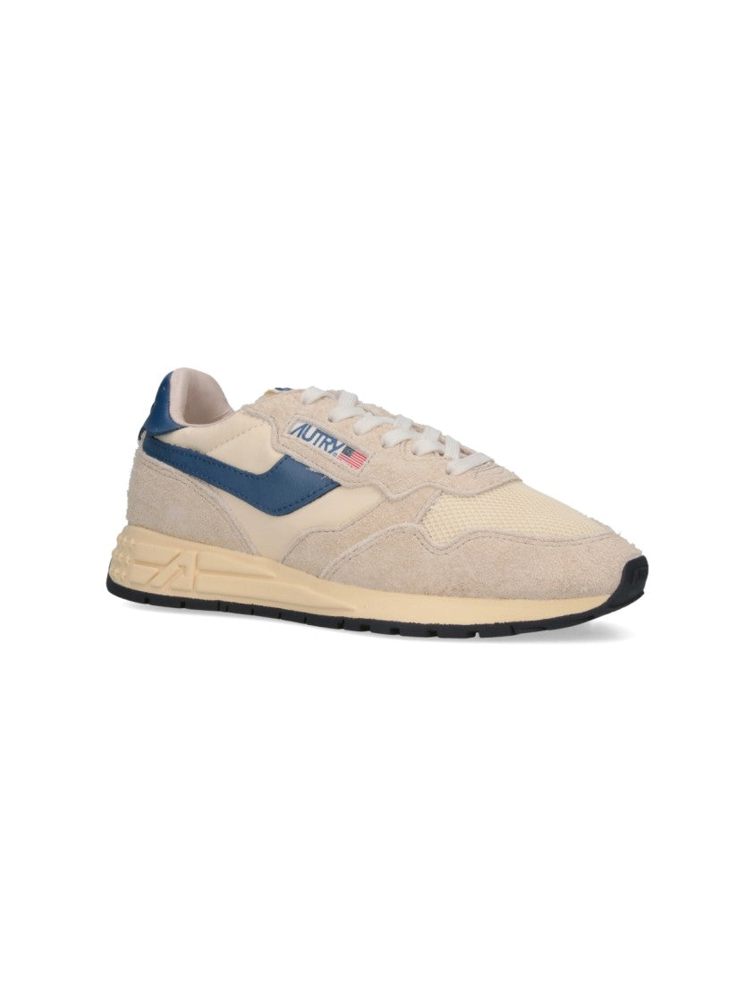 Autry "Reelwind" Low-Top Sneakers Beige