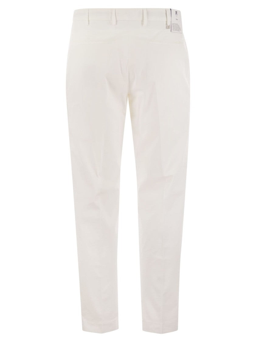 Pt Torino Rebel - Stretch Cotton Trousers