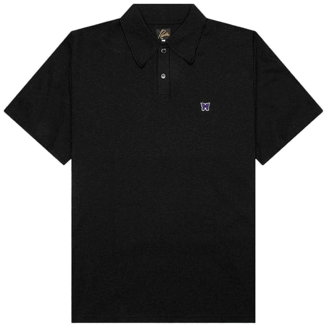 Needles Short-Sleeved Polo Shirt With Classic Collar