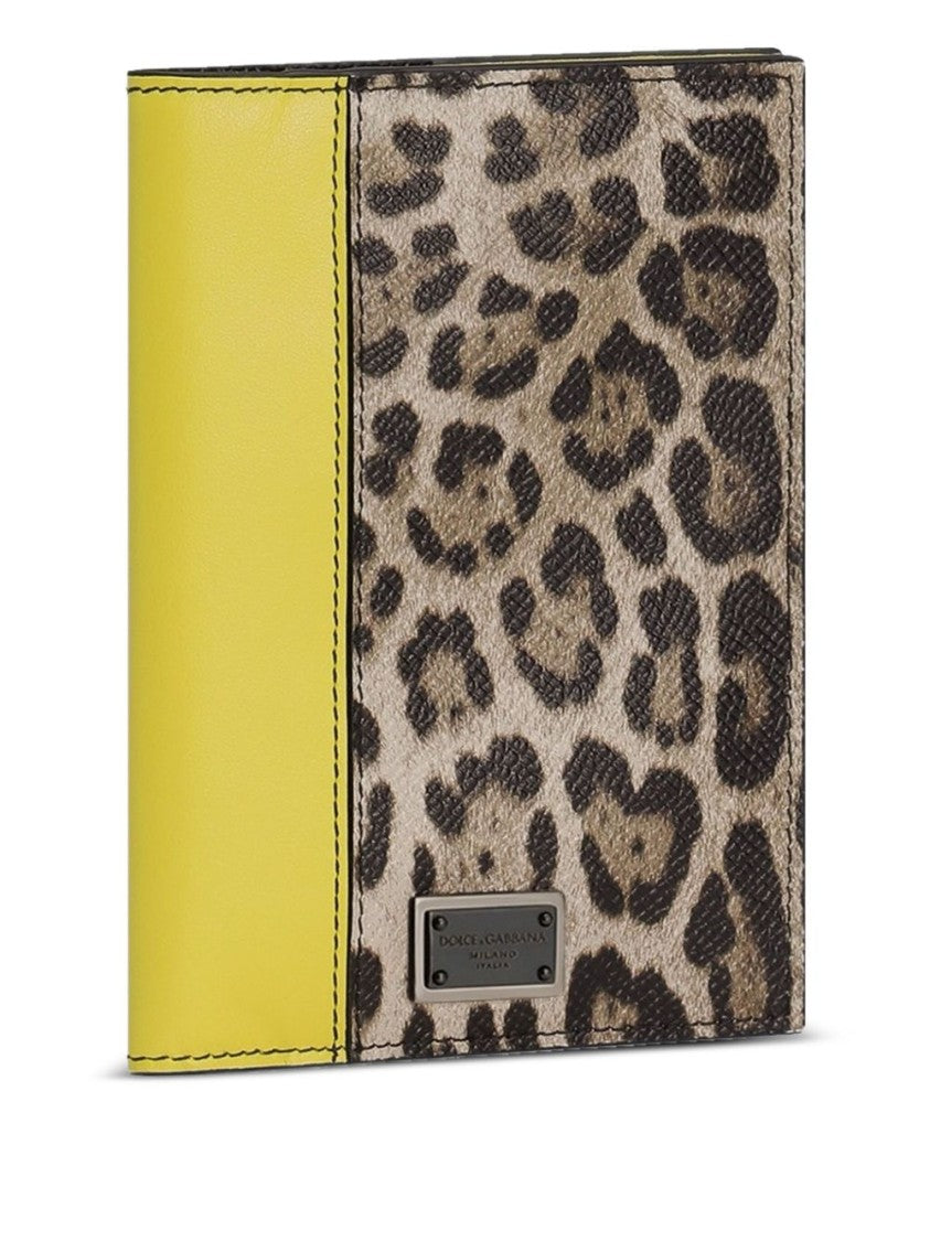 Dolce & Gabbana Animal Print Bi-Fold Wallet With Internal Card Slots