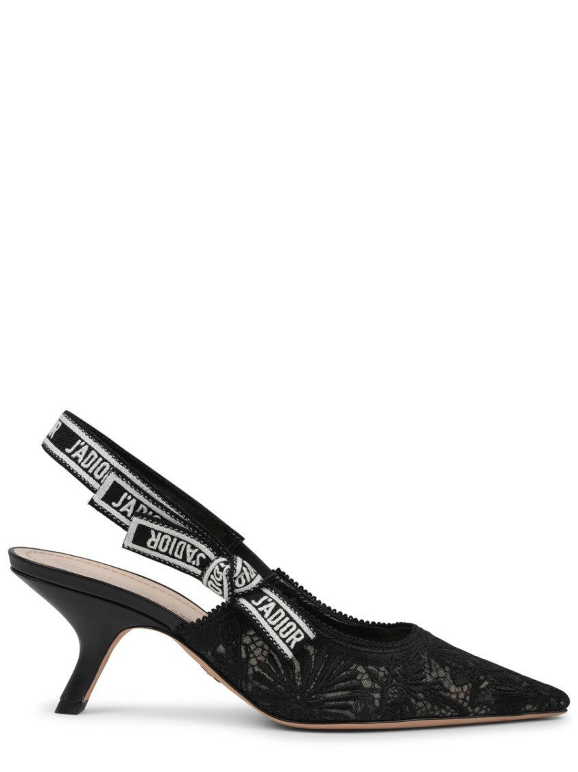Dior J`Adior Black Lace Pumps