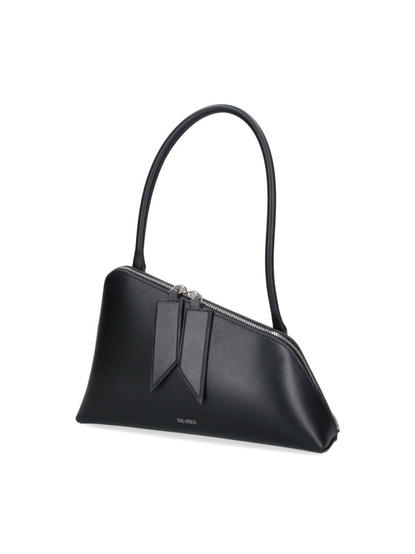 The Attico Elongated Triangular Handbag With Structured Silhouette