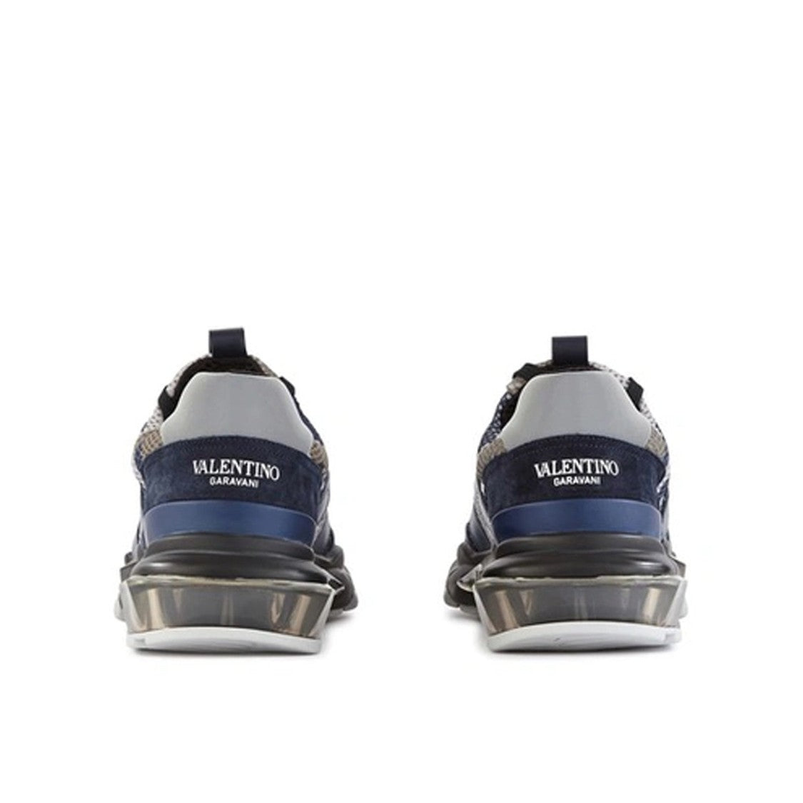 Valentino Blue Bounce Sneakers