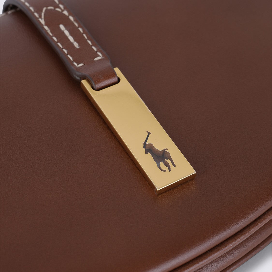 Polo Ralph Lauren Crescent-Shaped Shoulder Bag
