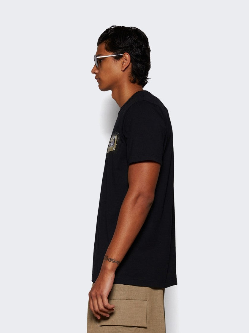 Marni Black Cotton Knit T-Shirt