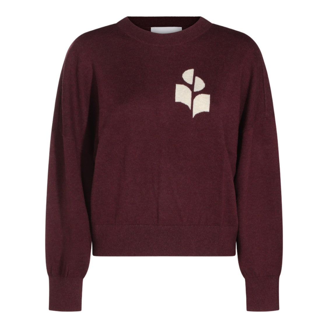 Isabel Marant Étoile Relaxed-Fit Ribbed Emblem Knit Sweater