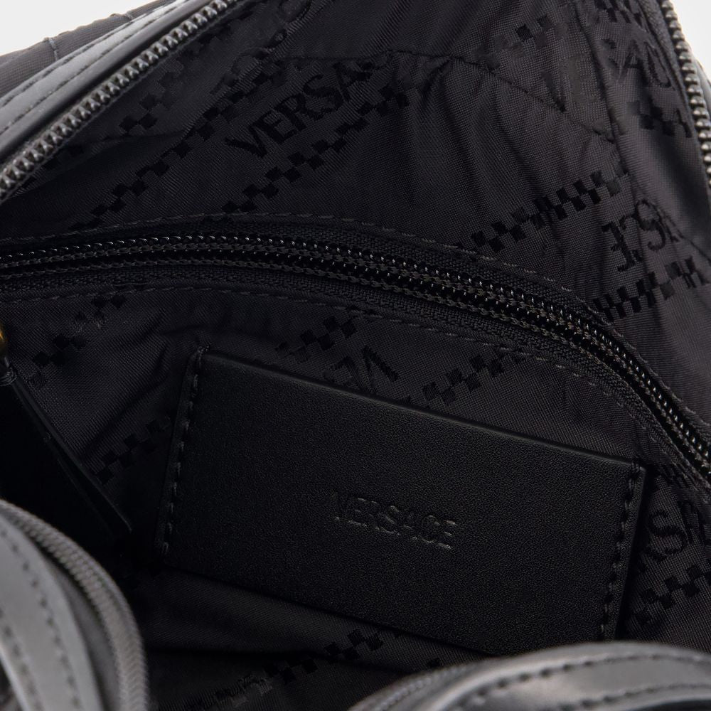 Versace Shoulder Bag - Nylon - Black
