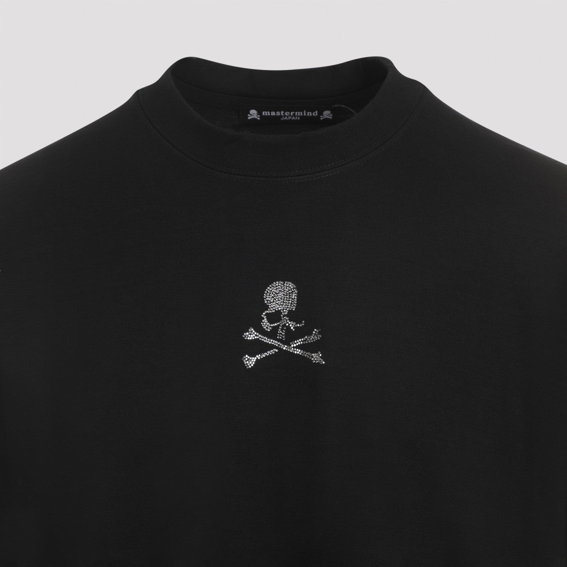 Mastermind Wool T-Shirt With Unique Skull Design And Adjustable Hem