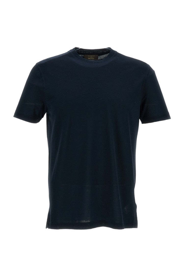 Zanone Slim-Fit Crew Neck T-Shirt In Lightweight Cotton