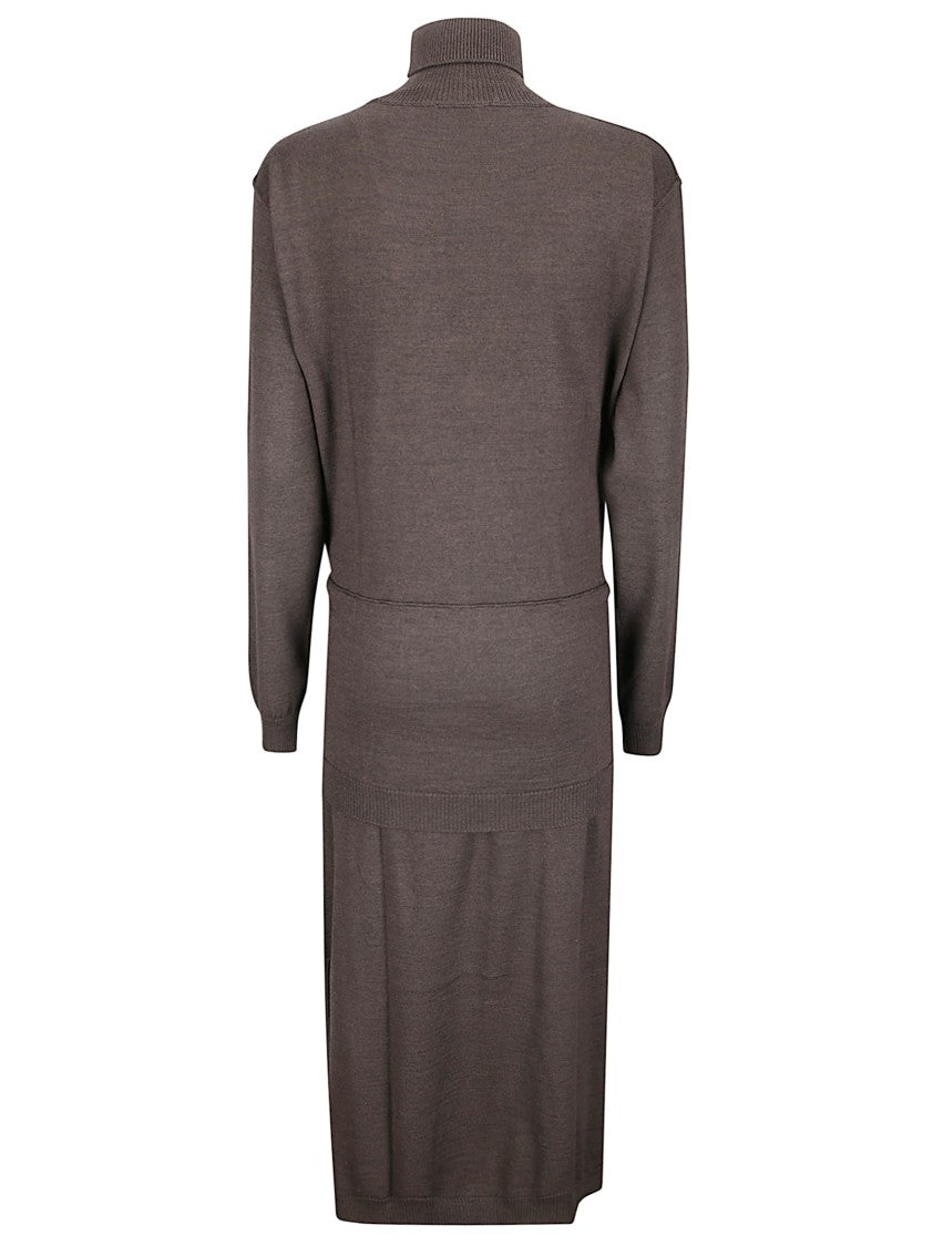 Lemaire Trompe L'oeil Dress With Optical Illusion Design