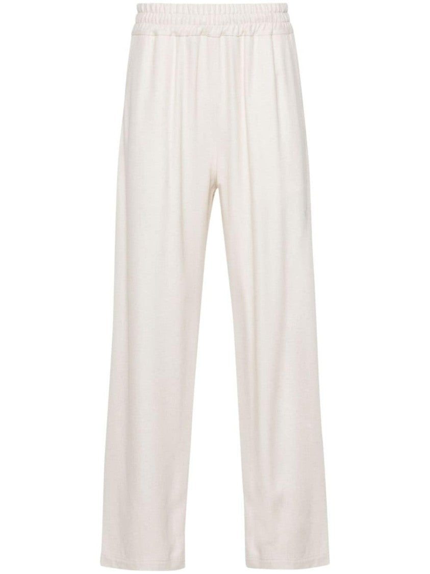 Gcds White Linen Trousers