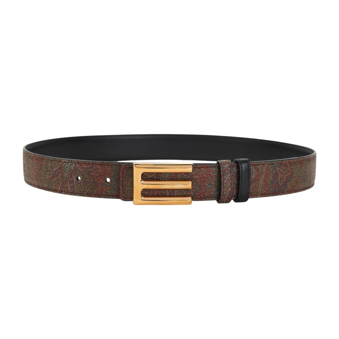 Etro Patterned Black Belt