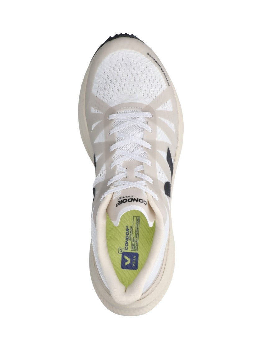 Veja Veja Condor 3 Sneakers With Rounded Toe And Lace Closure