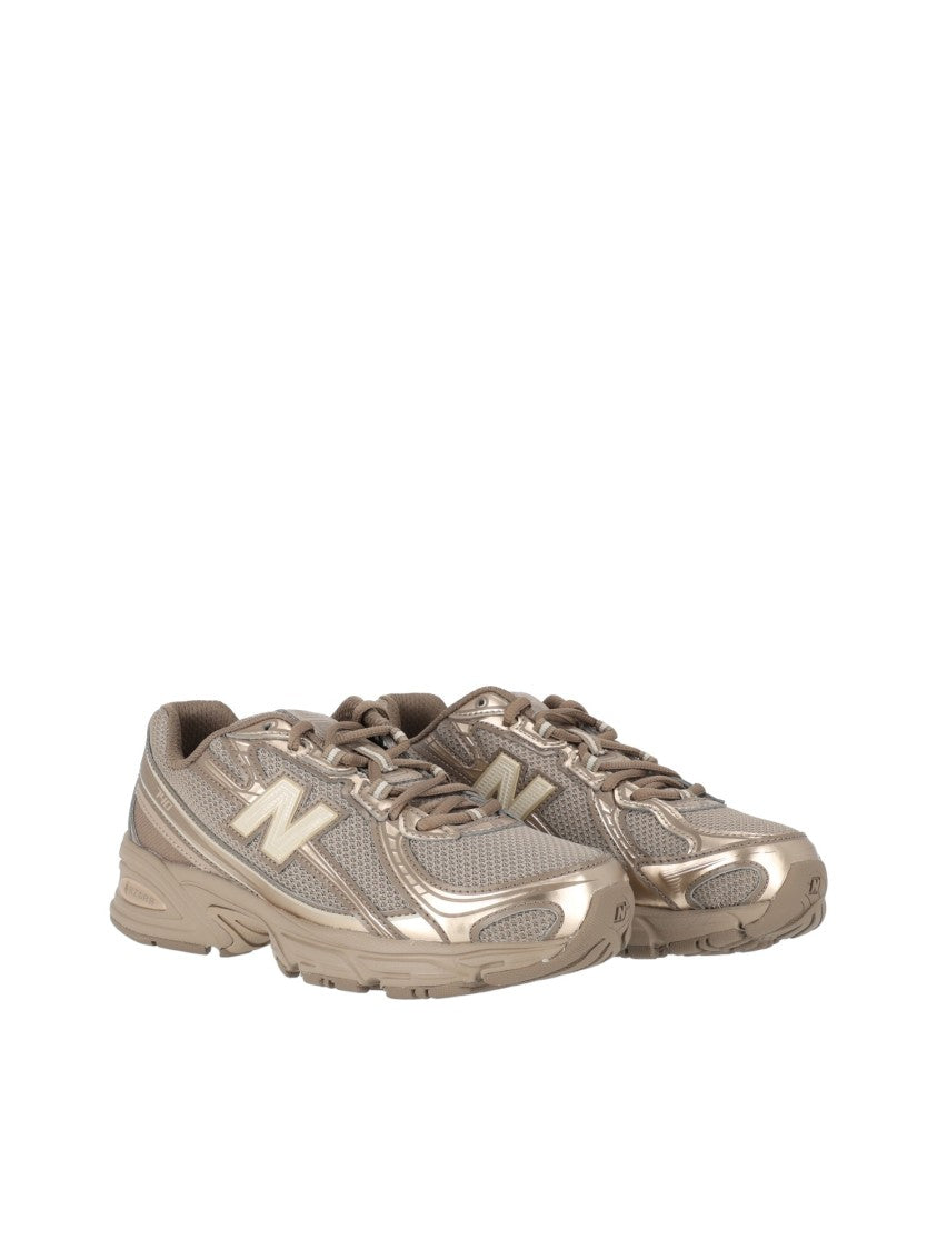 New Balance Mushroom Synthetic Mesh Low-Top Sneakers