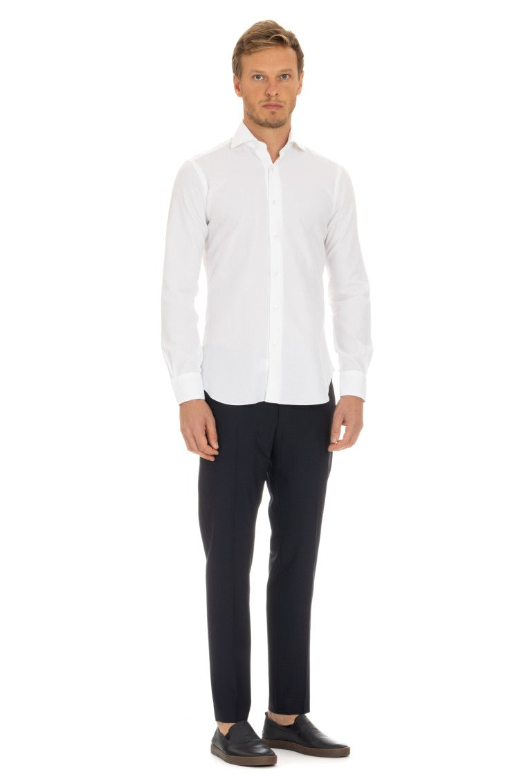 Barba Honeycomb Stretch Tailored Shirt Cult Label