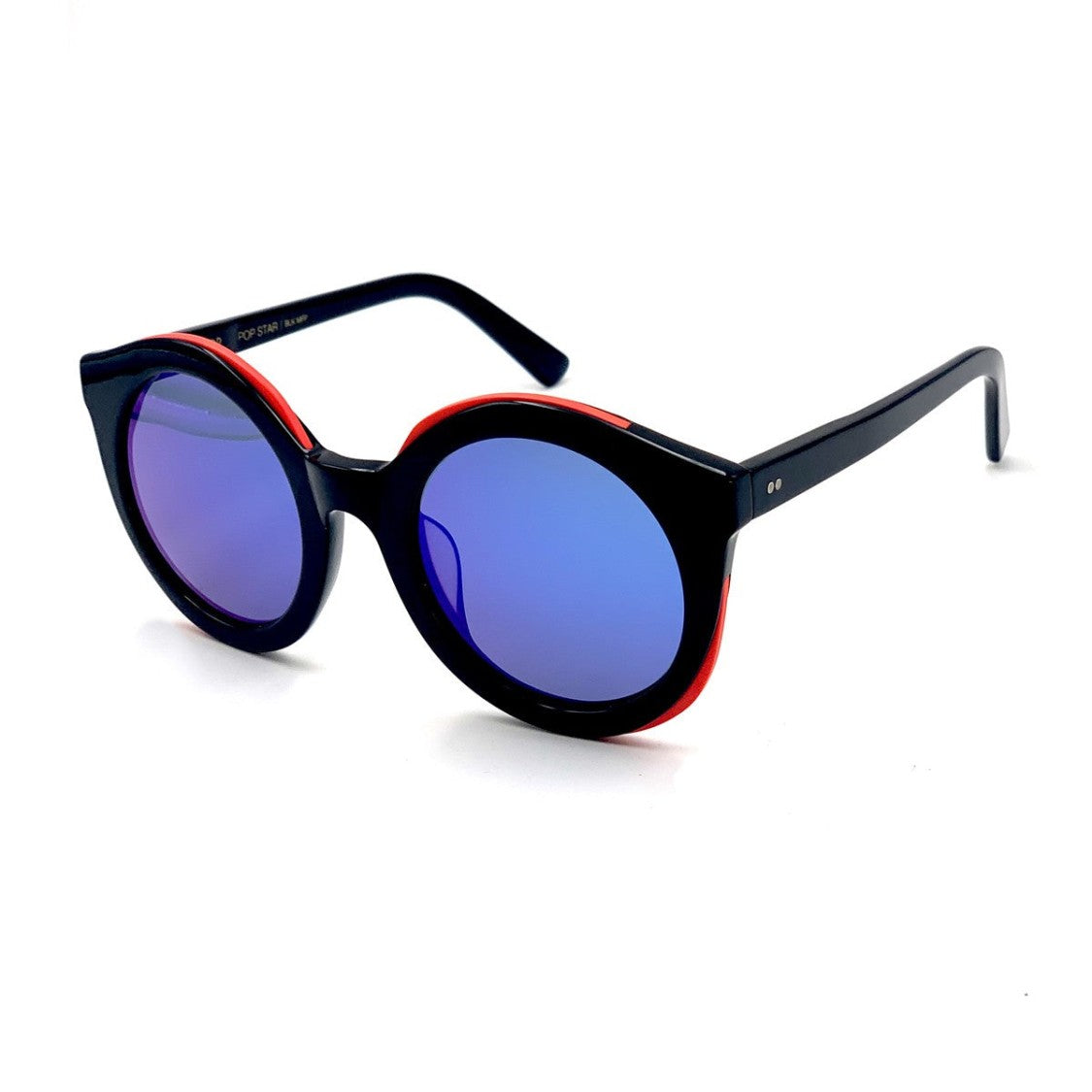 Irresistor Black Pop Star Round Sunglasses