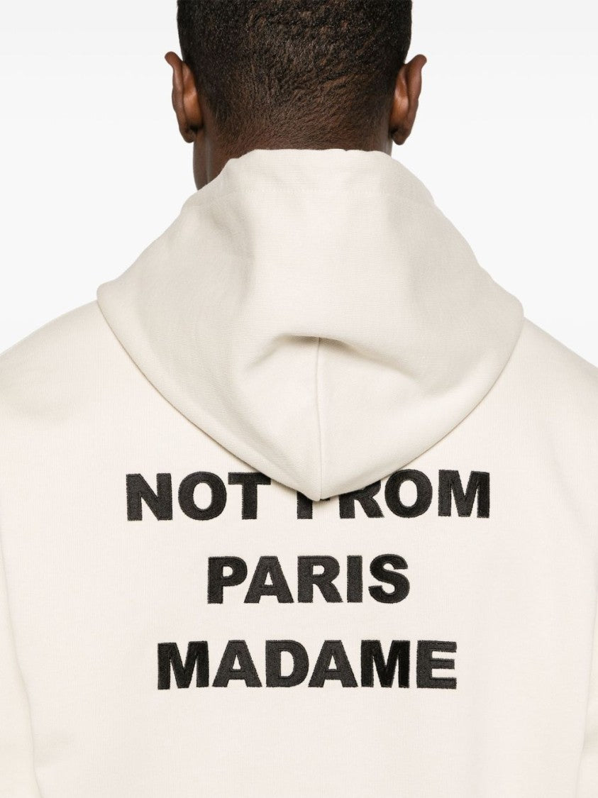 Drôle De Monsieur Le Hoodie Slogan