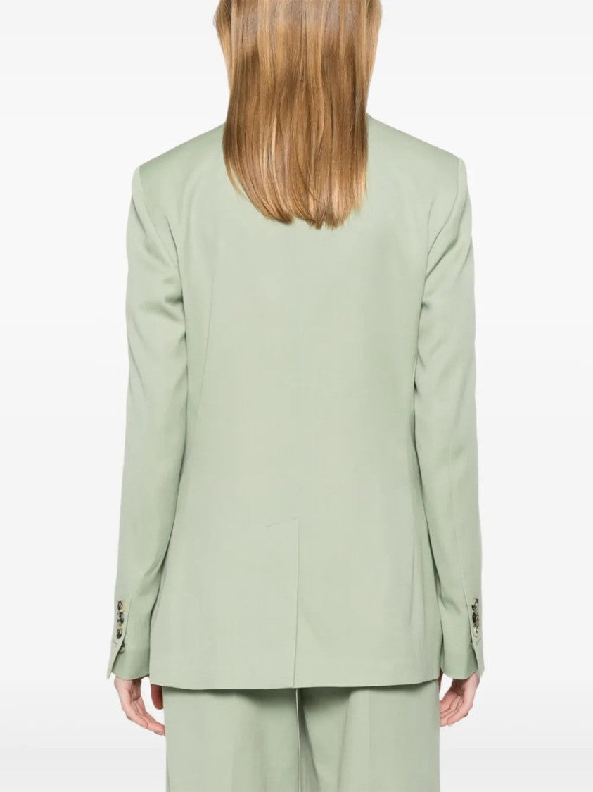Golden Goose Sage Green Wool Blazer