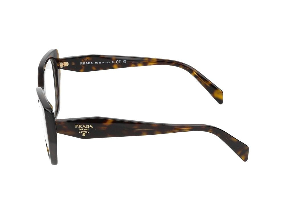 Prada Tortoiseshell 0Pr 18Wv Acetate Cat-Eye Eyeglasses