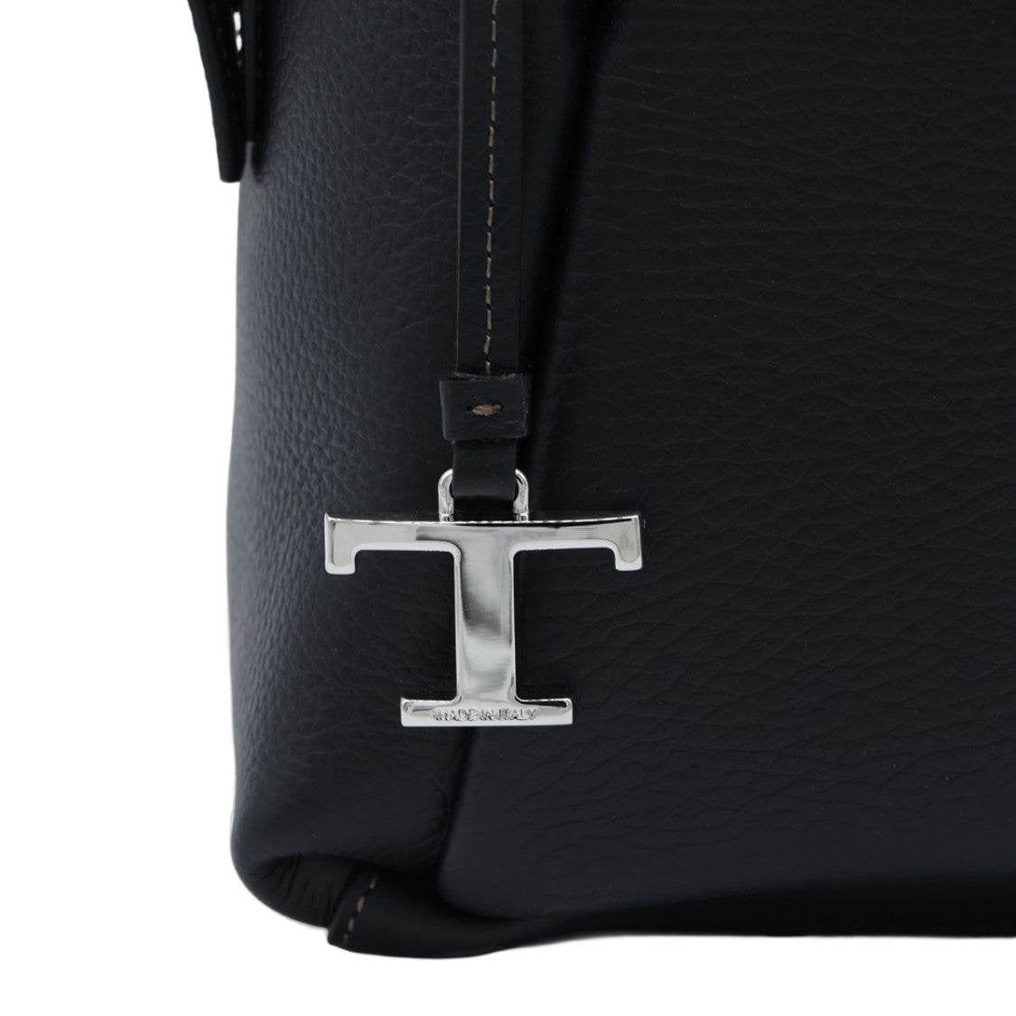 Tod's Structured Handbag With Smooth Pebbled Texture