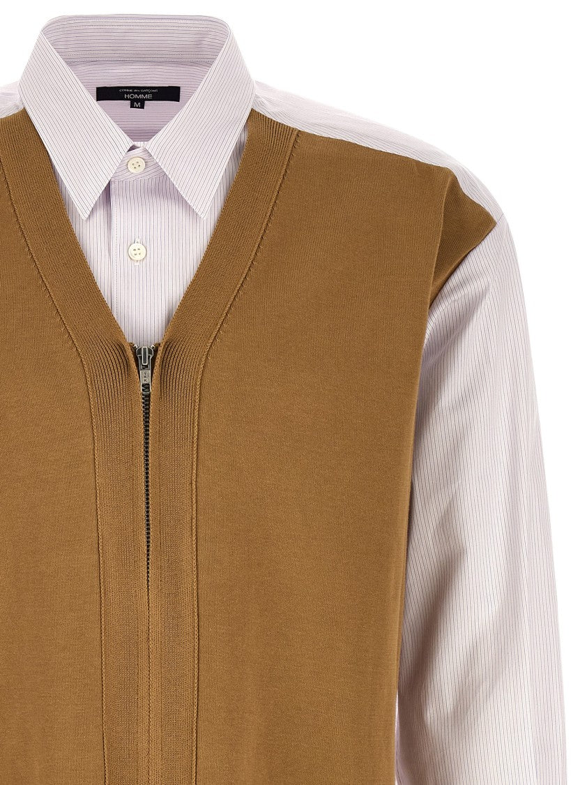 Comme Des Garçons Cardigan Insert Shirt