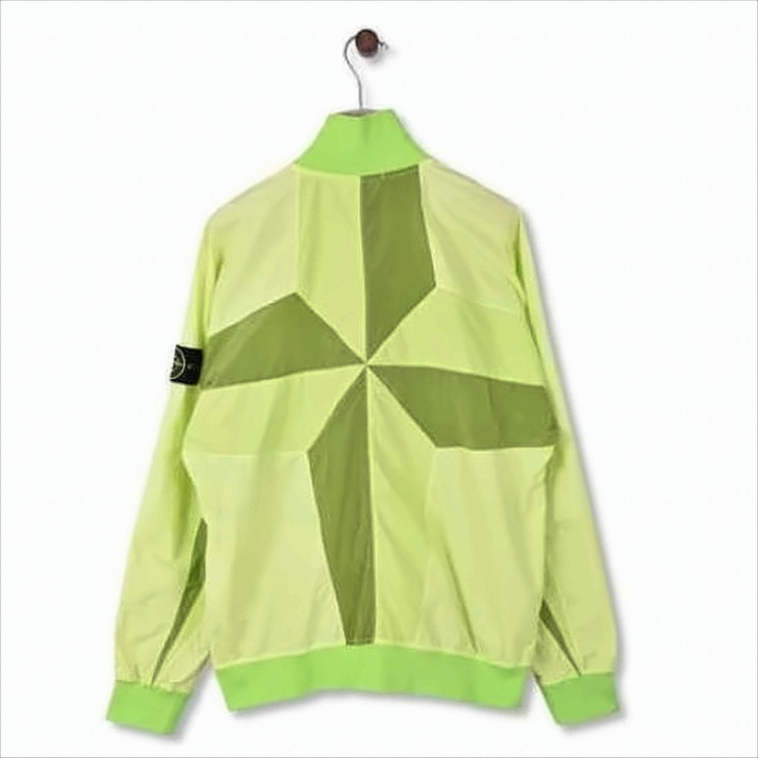 Stone Island Geometric Star Pattern Lightweight Jacket