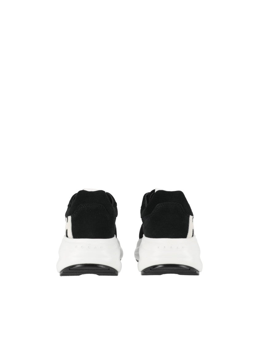 Hogan H696 Smooth Textured Low-Top Sneakers