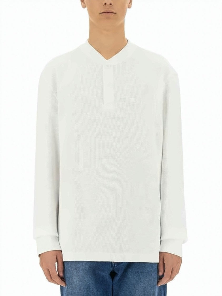 Barbour Textured Long-Sleeve Henley Shirt