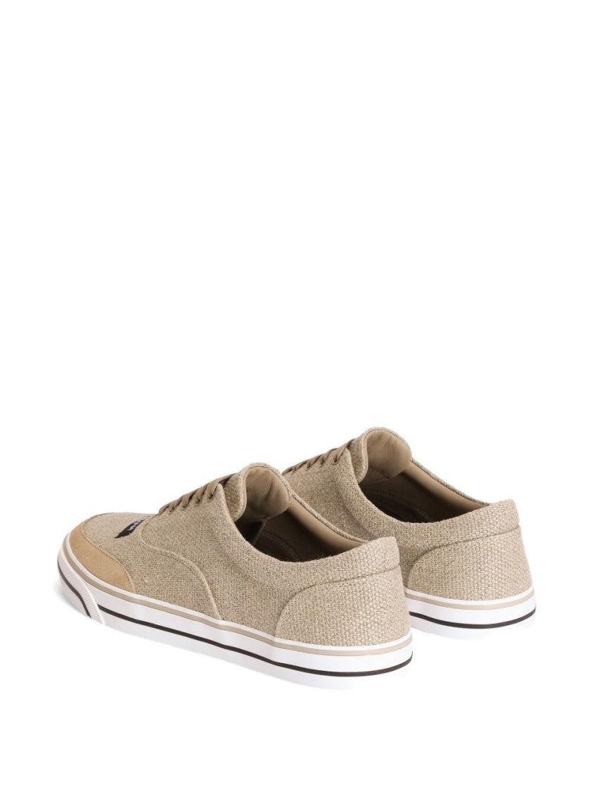 Dolce & Gabbana Grey Multi-Colored Sailing Sneakers
