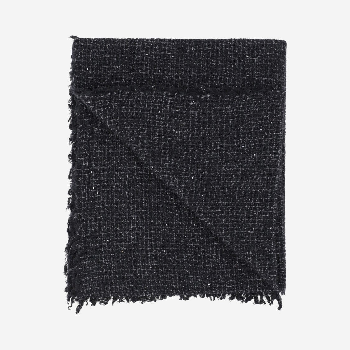 Faliero Sarti Elisa Cashmere Blend Scarf With Sequins