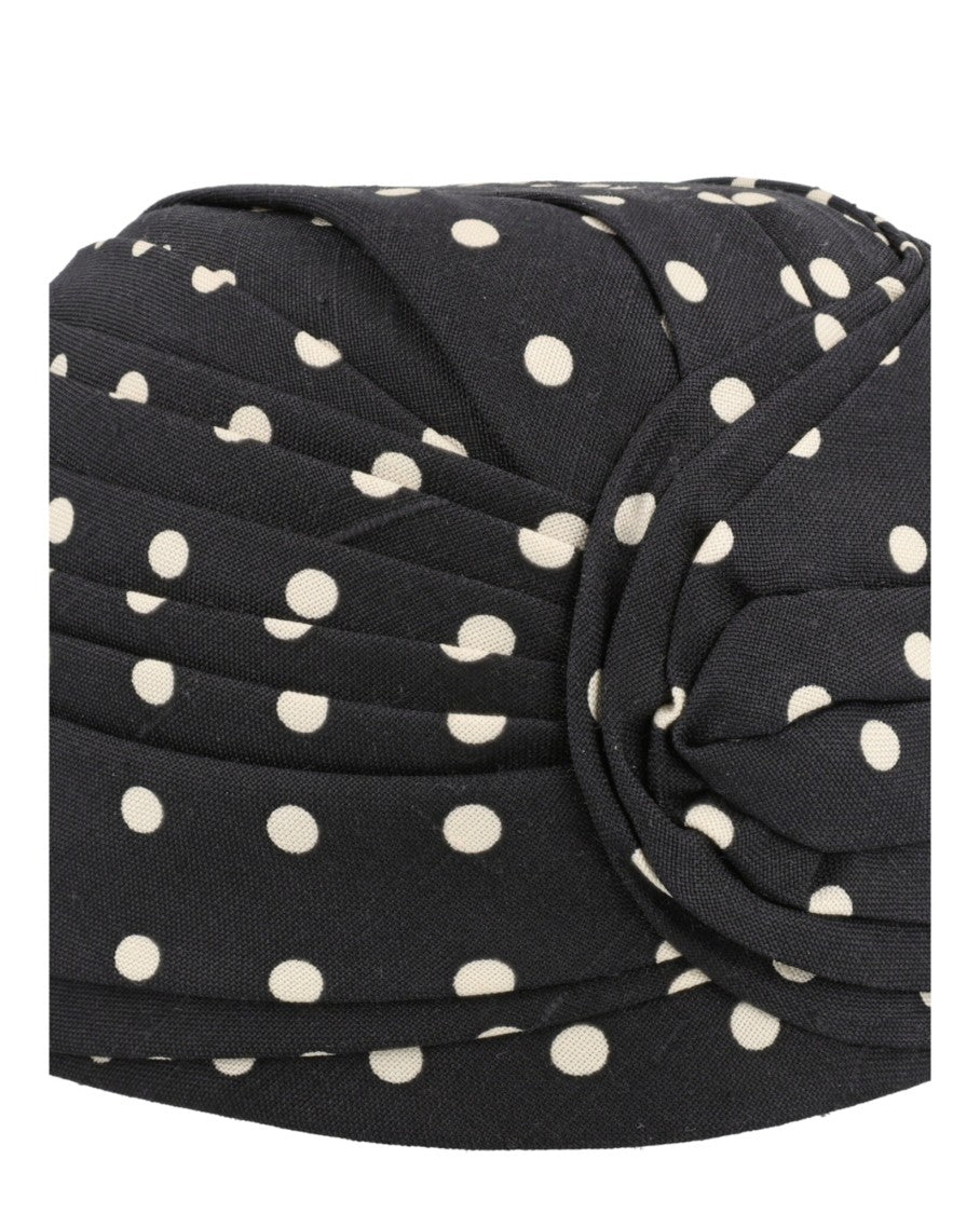 Valentino Polka Dot Print Turban