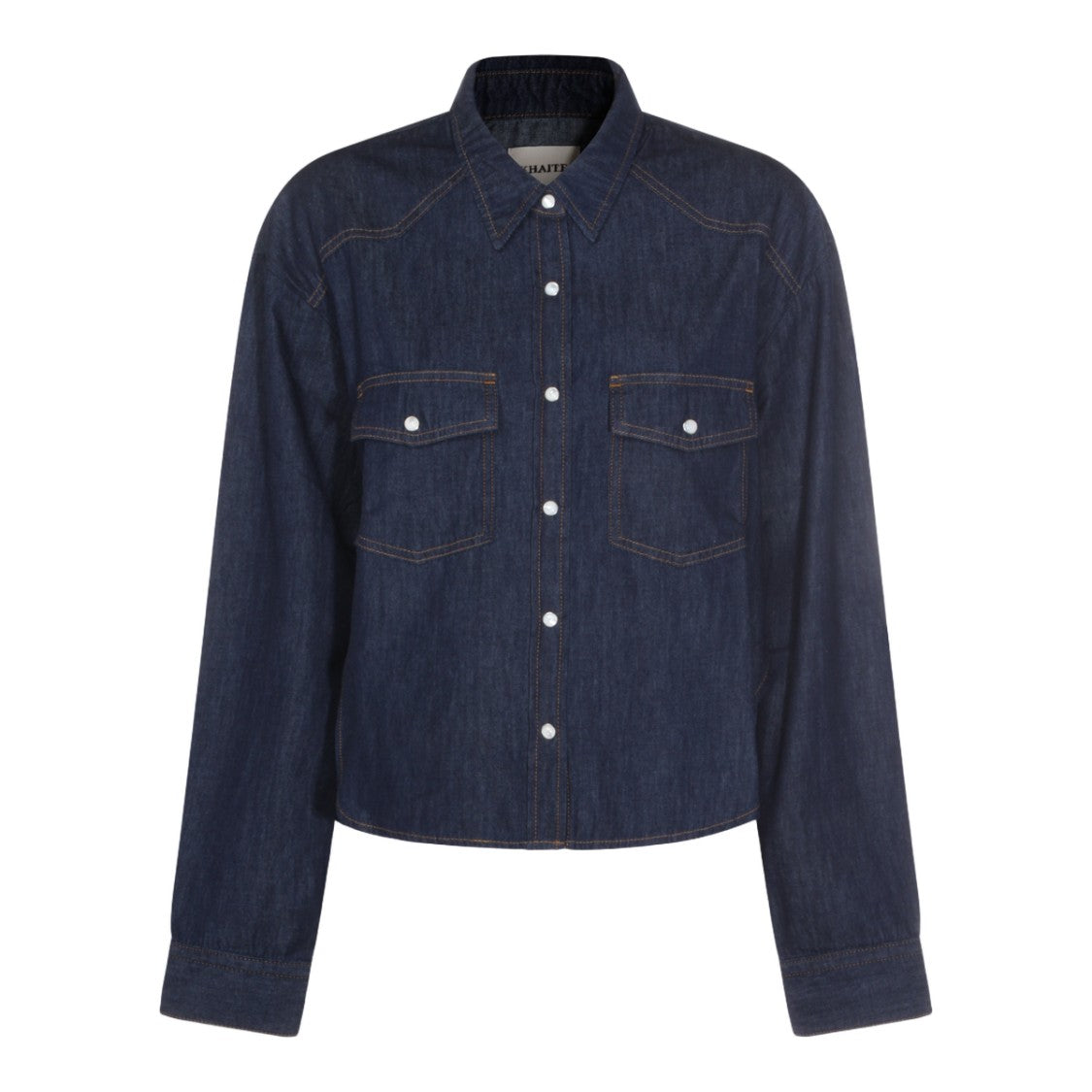 Khaite Structured Denim Shirt